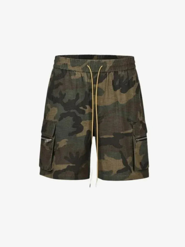 Short en Jean Winsa Camouflage — Short Denim Streetwear Y2K ShineAndGlory