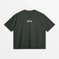 T-SHIRT "GOHOA"-SHINEANDGLORY-Medium Jungle Vert-S-SHINEANDGLORY