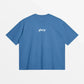 T-SHIRT "GOHOA"-SHINEANDGLORY-Dusty Bleu-S-SHINEANDGLORY