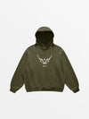 HOODIE "SENSIA"-SHINEANDGLORY-Olive Vert-S-SHINEANDGLORY