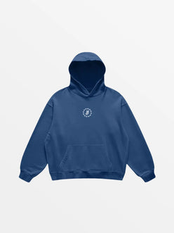 HOODIE "AROA""-SHINEANDGLORY-Kashmir Bleu-S-SHINEANDGLORY