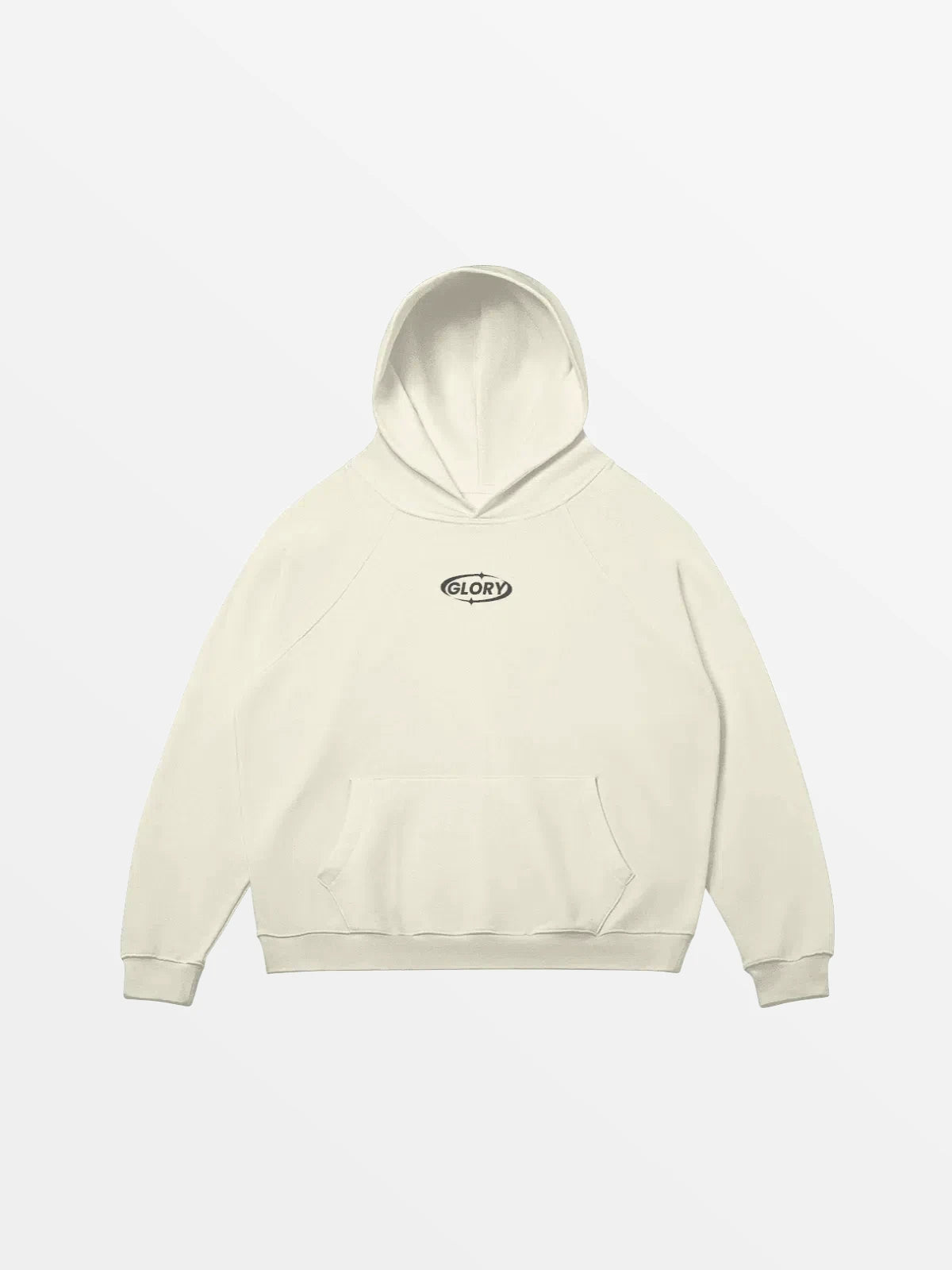 HOODIE "WW"-SHINEANDGLORY-Rice Apricot-S-SHINEANDGLORY