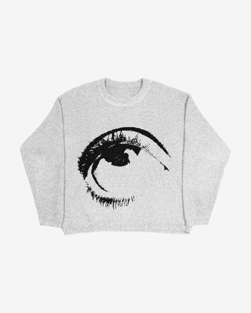 Pull en Maille Malia Blanc — Pull Knit Streetwear Y2K ShineAndGlory